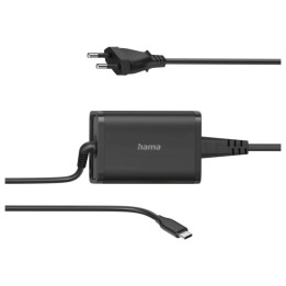 Универсальный блок питания для ноутбука Hama USB-C, 5-20В/65Вт