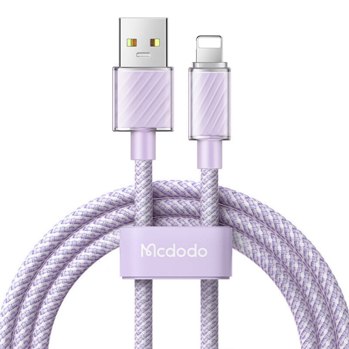 USB-A-kaapeli Lightning Mcdodo CA-3642:een, 1,2 m (violetti)