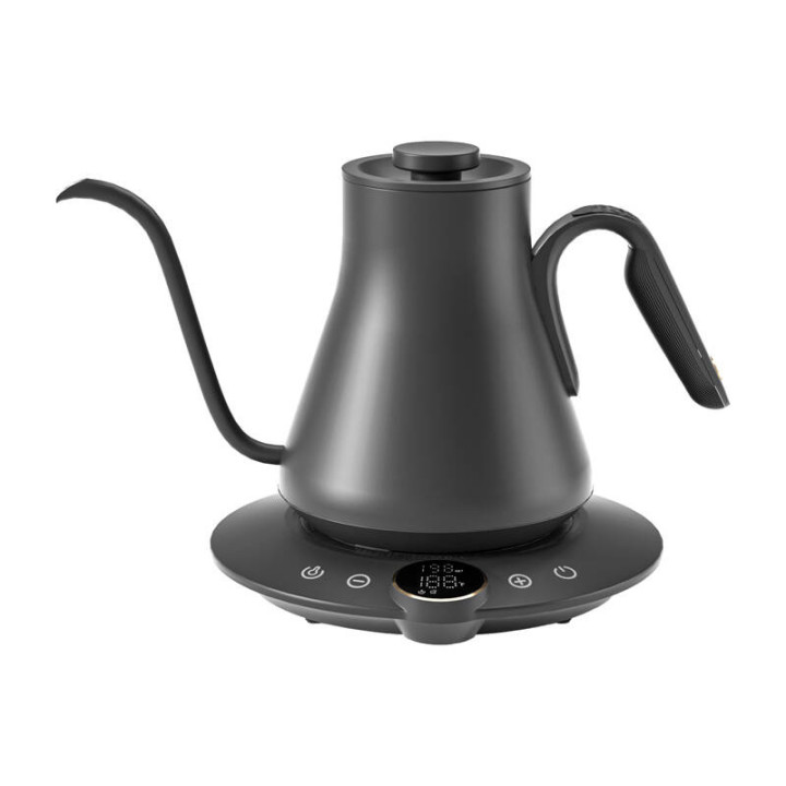 Регулируемый электрочайник Gooseneck Cocinare B9 0,9 л, 1200 Вт (черный)