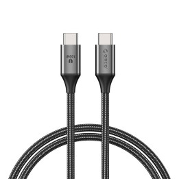 Orico 100 W USB-C - USB-C -latauskaapeli (musta)