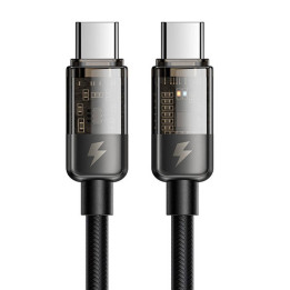 Kaapeli USB-C–USB-C Mcdodo CA-2840, PD 100 W, 1,8 m (musta)