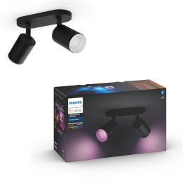 Philips Hue Fugato levy/spiraalimusta 2x5,7W