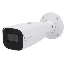 SAFIRE SMART SF-IPB585ZA-8I1 8MP 4K Bullet IP kamera su PoE, Wi-Fi, IP67, Varifocal 2.8-12mm, 70m IR, Audio I/O, microSD iki 256