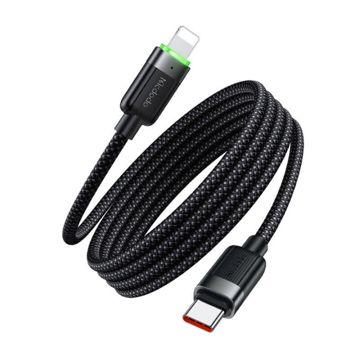 Mcdodo CA-2010 USB-C-Lightning-kaapeli, 36 W, itsekäämitys