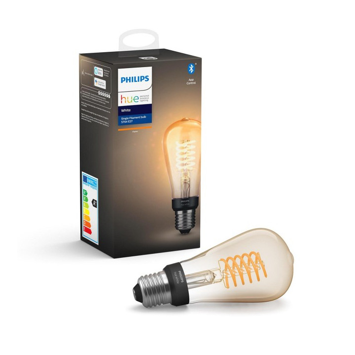 Philips Hue ST64 E27 7W W 2100K BT kaitinimo siūlas