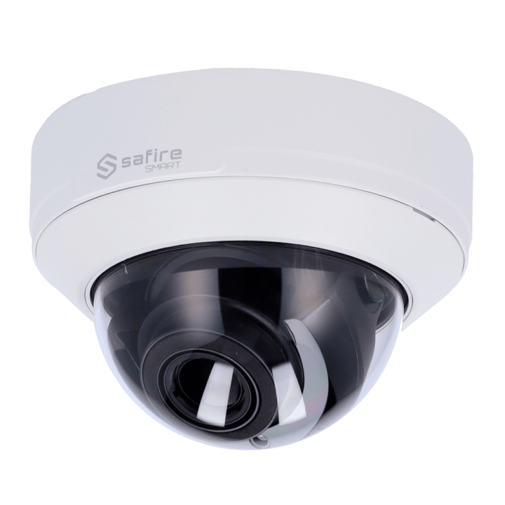 SAFIRE SMART SF-IPD540ZA-8I2 8MP IP67 kupolinė kamera su Wi-Fi, PoE, Varifocal objektyvu, IR 50m