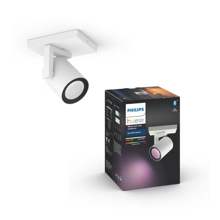 Philips Hue kattovalaisin Argenta yksipiste valkoinen 1x5,7W
