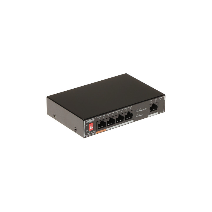 DAHUA SF1005P PoE slēdzis 4 porti 56W