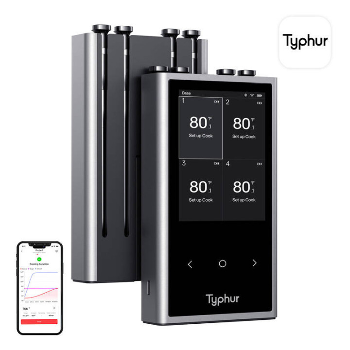 Typhur Sync Quad belaidis termometras