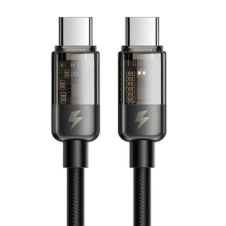 Кабель USB-C на USB-C Mcdodo CA-2840, PD 100Вт, 1,2м (черный)
