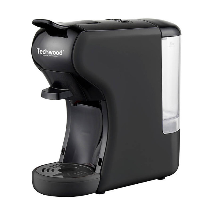 Kapsulas kafijas automāts Techwood TCA-196N (melns)