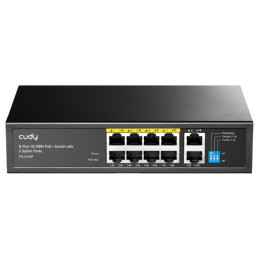 CUDY FS1010P 8 portu PoE slēdzis 10/100