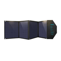 Choetech SC007 80W taitettava aurinkolaturi (musta)
