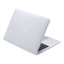 Lention Matte Finish -kotelo Macbook Airille 15,3" (valkoinen)