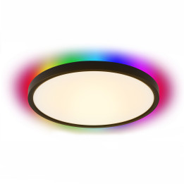 Immax NEO LITE TUDO Smart kattovalaisin RGB taustavalo 40cm 50W Tuya WiFi musta