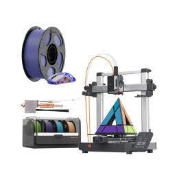 Anycubic Kobra 3 V2 Combo 3D printeris + Hotend + bez kvēldiega