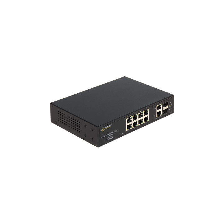 PULSAR SFG-108 PoE slēdzis 8 porti SFP