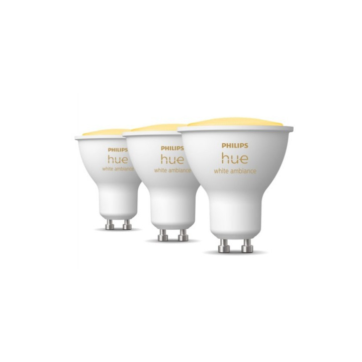 Philips Hue GU10 WA 5W 3-pakk