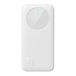 Joyroom Powerbank JR-PBF12 2.4A LED 10000mAh (valkoinen)