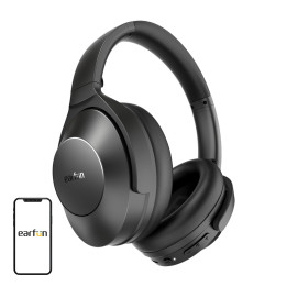 „Earfun Wave Life HP201“ belaidės ausinės (juodos)