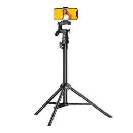 Selfistick/statīva APEXEL APL-JJ070 70" (melns)