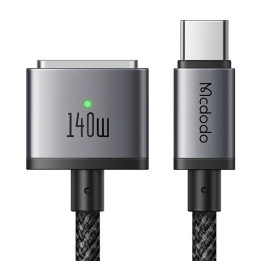 Mcdodo CA-1470 USB-C - Magsafe 3 -kaapeli, PD 140 W, 2 m (musta)