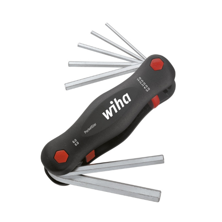 НАБОР ШЕСТИГРАННЫХ КЛЮЧЕЙ WH-POCKETSTAR/23041 WIHA