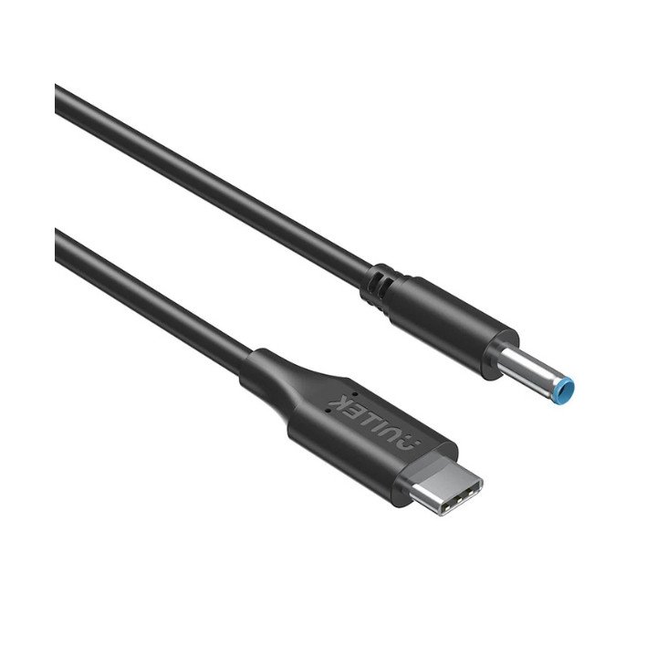UNITEK C14117BK-1.8M USB-C to DC 3.0/4.5mm Power Cable 1.8m Black