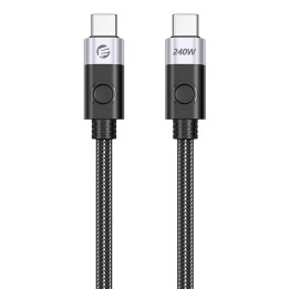 Orico 240 W USB-C - USB-C -latauskaapeli, 1,5 m (musta)