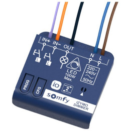 Somfy IZYMO io - Mikro odbiornik Wł./Wył. z funkcją ściemniania LED