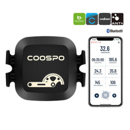 Ātruma un kadences sensors Coospo BK467 ir savietojams ar Wahooo, Garmin, Bryton utt.