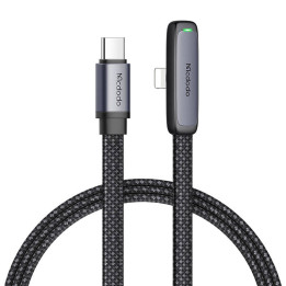 USB-C-salamakulmakaapeli Mcdodo CA-3351, 1,8 m (musta)
