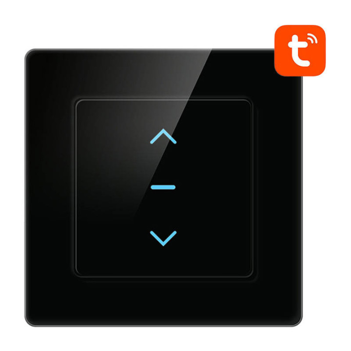 Nutikas WiFi ruloo lüliti Avatto N-CS10-B TUYA (must)