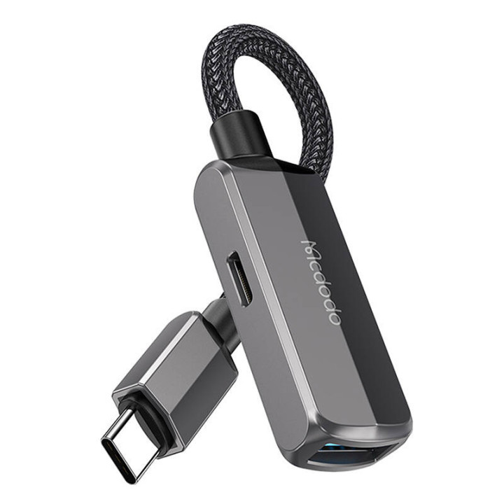 Mcdodo CA-2830 OTG 2in1 pārveidotājs no USB-C uz USB-C + USB-A