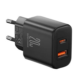 Laturi Flash Joyroom JR-TCF05, (EU) 20W A+C (musta)