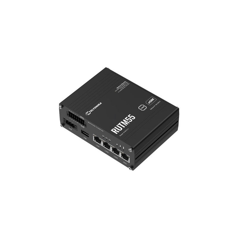 Teltonika RUTM55 5G maršrutētājs ar Dual