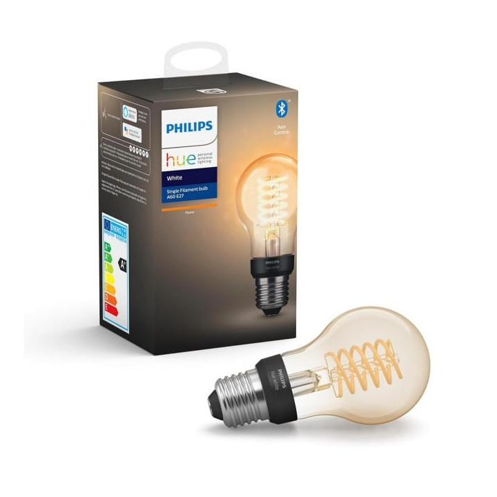 Philips Hue E27 7W W 2100K BT kuplafilamentti