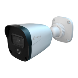 SAFIRE SMART SF-IPB070CA-2B1 2MP IP67 Bullet IP kamera su PoE, Wi-Fi, IR 20m, baltas LED, įmontuotas mikrofonas