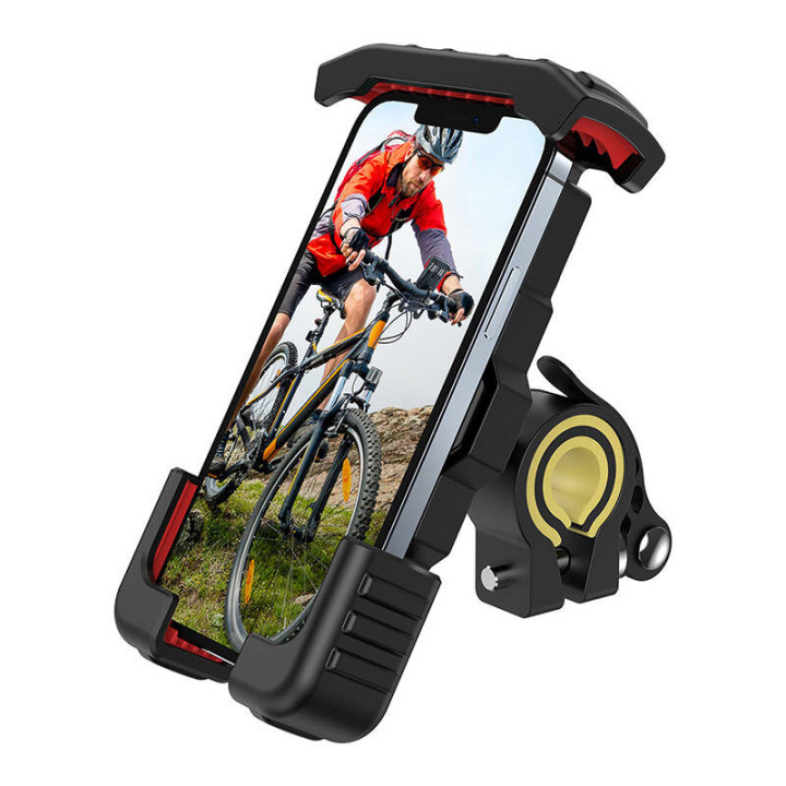 Металлический держатель Joyroom для велосипеда/мотоцикла JR-ZS264 для телефонов (черный)