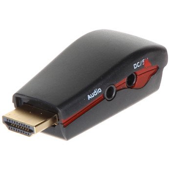 KONVERTER HDMI/VGA+AU-ECO