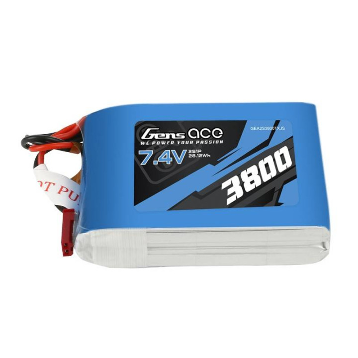 Akumulators Gens Ace 3800mAh 7.4V 1C 2S1P do Taranis Q X7