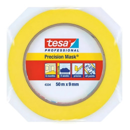 МАСКИРНАЯ ЛЕНТА PRECISION-MASK/50X9/YW TESA