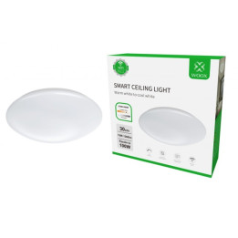 WOOX R5111 Älykäs älykäs sufitowa LED-lamppu 30cm zdalnie sterowana, WiFi