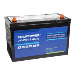 AKUMULATORS 12.8V/100AH/LIFEPO4-EP EUROPOWER