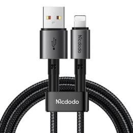 USB-A-kaapeli Lightning Mcdodo CA-3580:een, 1,2 m (musta)