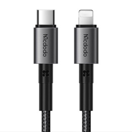 USB-C-kaapeli Lightning Mcdodo CA-2850:een, 36 W, 1,2 m (musta)