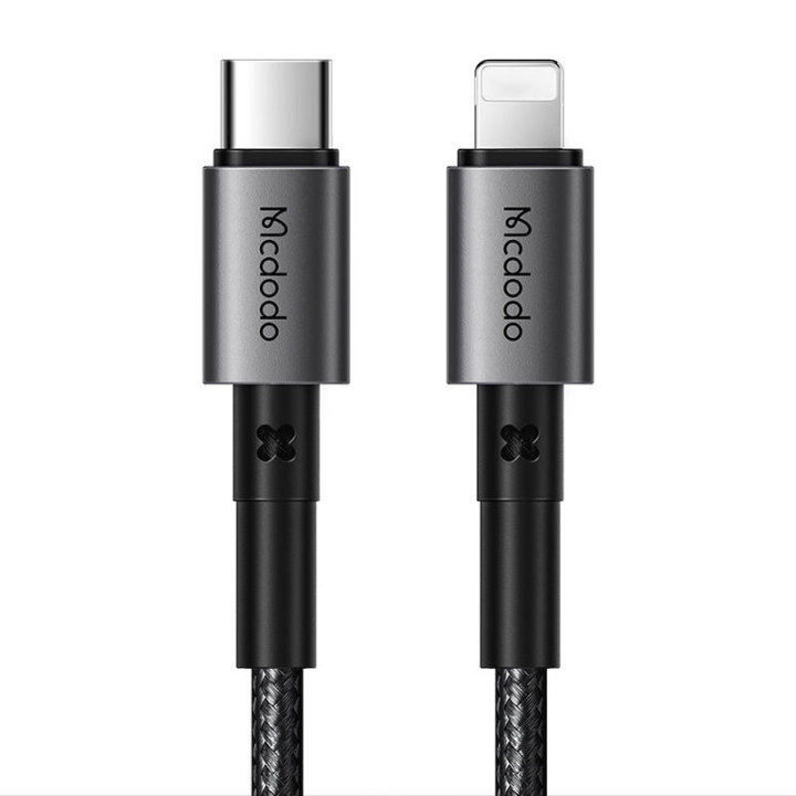 USB-C kabelis uz Lightning Mcdodo CA-2850, 36 W, 1,2 m (melns)