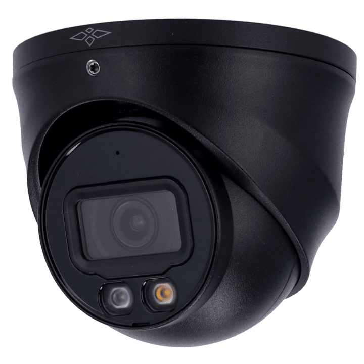 X-SECURITY XS-IPT981A-8P-WIZ-DL-BLACK 8MP bokštelis IP kamera su Wi-Fi, PoE, IP67, 30 m IR, 2,8 mm objektyvu, įmontuotu mikrofon