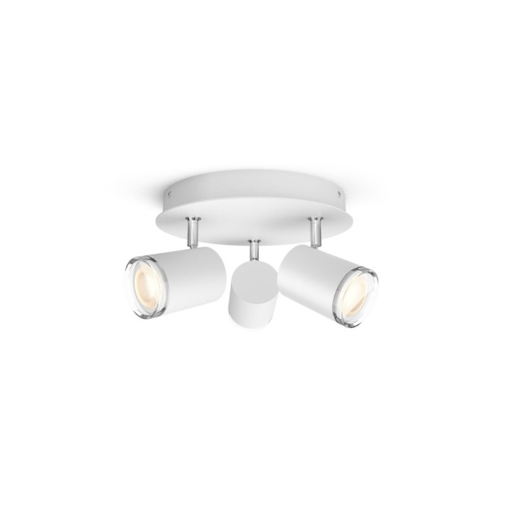 Philips Hue Adoreplate/spiraalivalkoinen 3x5W 230V