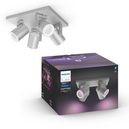 Philips Hue kattovalaisin Argenta levy/spiraali alumiini 4x5,7W